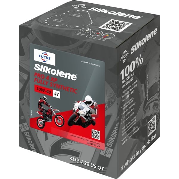 Ulei de motor 4 timpi FUCHS PRO 4 10W40 - XP 4L CUBE